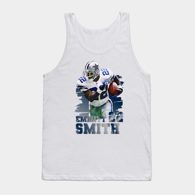 Emmitt Smith | 22 Tank Top by Aloenalone